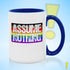 Assume Nothing Philly LGBTQ Rainbow Pride Flag Color Accent Mug
