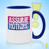 Assume Nothing Bisexual Pride Flag Color Accent Mug