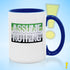 Assume Nothing Aromantic Aro Pride Flag Color Accent Mug