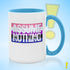 Assume Nothing Genderfluid Pride Flag Color Accent Mug
