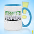 Assume Nothing Aromantic Aro Pride Flag Color Accent Mug