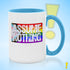 Assume Nothing LGBTQ Progress Pride Flag Color Accent Mug