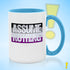 Assume Nothing Asexual Pride Flag Color Accent Mug