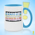 Assume Nothing Queer Pride Flag Color Accent Mug