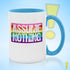 Assume Nothing Original LGBTQ Pride Flag Color Accent Mug