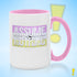 Assume Nothing Twink Pride Flag Color Accent Mug
