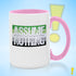 Assume Nothing Aromantic Aro Pride Flag Color Accent Mug
