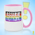 Assume Nothing Philly LGBTQ Rainbow Pride Flag Color Accent Mug