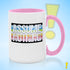 Assume Nothing Queer Pride Flag Color Accent Mug