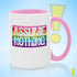 Assume Nothing Original LGBTQ Pride Flag Color Accent Mug