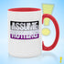 Assume Nothing Asexual Pride Flag Color Accent Mug