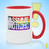 Assume Nothing LGBTQ Progress Pride Flag Color Accent Mug