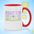 Assume Nothing Twink Pride Flag Color Accent Mug