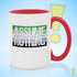 Assume Nothing Aromantic Aro Pride Flag Color Accent Mug