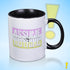 Assume Nothing Twink Pride Flag Color Accent Mug