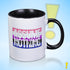Assume Nothing Genderfluid Pride Flag Color Accent Mug