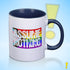 Assume Nothing LGBTQ Progress Pride Flag Color Accent Mug