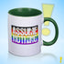 Assume Nothing Philly LGBTQ Rainbow Pride Flag Color Accent Mug