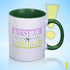 Assume Nothing Twink Pride Flag Color Accent Mug