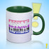 Assume Nothing Genderfluid Pride Flag Color Accent Mug