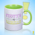 Assume Nothing Twink Pride Flag Color Accent Mug