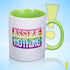 Assume Nothing Original LGBTQ Pride Flag Color Accent Mug