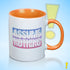 Assume Nothing Bigender Pride Flag Color Accent Mug
