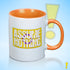 Assume Nothing Intersex Pride Flag Color Accent Mug