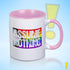 Assume Nothing LGBTQ Progress Pride Flag Color Accent Mug