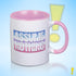 Assume Nothing Bigender Pride Flag Color Accent Mug