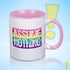 Assume Nothing Original LGBTQ Pride Flag Color Accent Mug