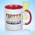 Assume Nothing Bear Pride Flag Color Accent Mug