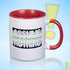 Assume Nothing Agender Pride Flag Color Accent Mug