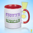 Assume Nothing Genderqueer Pride Flag Color Accent Mug