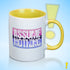 Assume Nothing Omnisexual Pride Flag Color Accent Mug