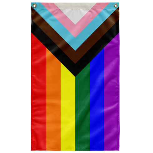 LGBTQ Progress Pride Wall Flag
