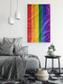 LGBTQ Rainbow Brush Stroke Pride Flag