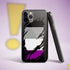 Asexual Pride Flag Ripped Reveal Clear Case for iPhone®