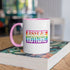 Assume Nothing Original LGBTQ Pride Flag Color Accent Mug