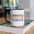 Assume Nothing Philly LGBTQ Rainbow Pride Flag Color Accent Mug