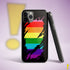 Original LGBTQ Pride Flag Ripped Reveal Clear Case for iPhone®