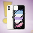 Bigender Pride Flag Ripped Reveal Clear Case for iPhone®