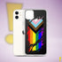 LGBTQ Progress Pride Flag Ripped Reveal Clear Case for iPhone®