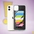 Queer Pride Flag Ripped Reveal Clear Case for iPhone®