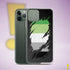 Aromantic Pride Flag Ripped Reveal Clear Case for iPhone®
