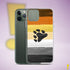 Bear Pride Flag Paint Strokes Clear Case for iPhone®