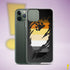 Bear Pride Flag Ripped Reveal Clear Case for iPhone®