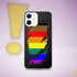 LGBTQ Philly Pride Flag Ripped Reveal Clear Case for iPhone®