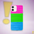 Polysexual Pride Flag Paint Strokes Clear Case for iPhone®