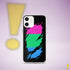 Polysexual Pride Flag Ripped Reveal Clear Case for iPhone®